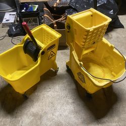 Commercial Mop Buckets 
