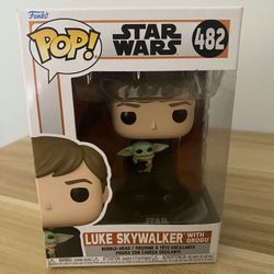 482 Luke Skywalker With Child Funko Pop