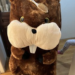 Giant Stuffed Beaver