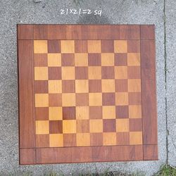 Wooden Chess Board