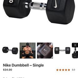 Nike Dumbell Set (10 Lbs)