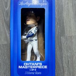 Los Angeles Dodgers Shohei Ohtani Greatest Game Bobblehead SGA 4/10/26 1/2 NEW