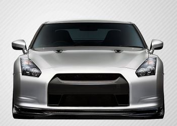 Blemished 2009-2011 Nissan GT-R R35 Carbon Creations Eros Version 5 Front Lip Under Spoiler Air Dam - 1 Piece