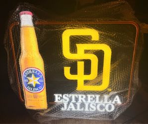 Brand New LED Padres y Estrella Jalisco Sign