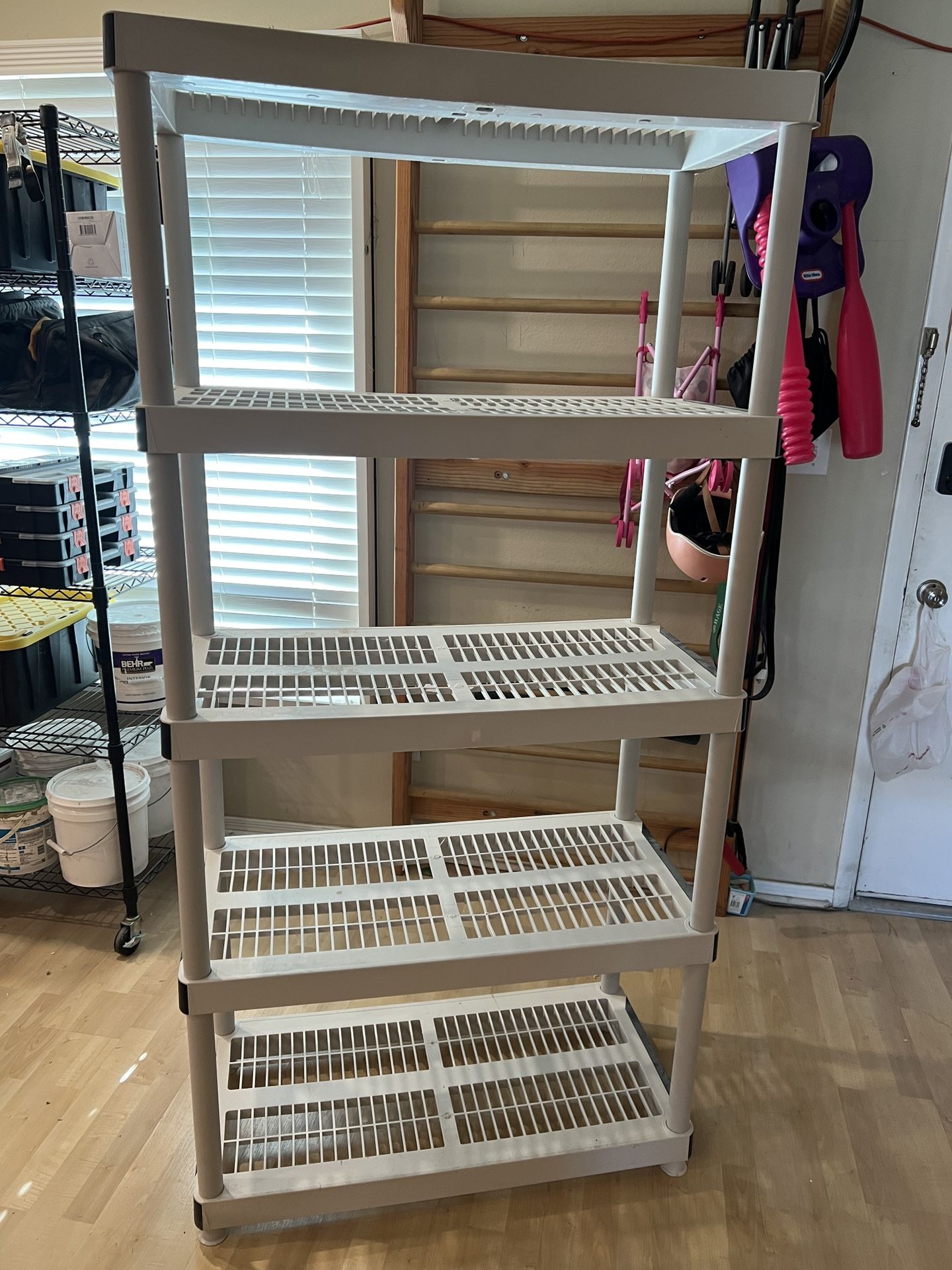 5-Tier Easy Assembly Garage Storage Shelving Unit