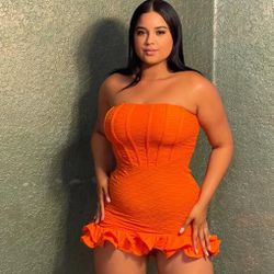 Vestido Naranja 