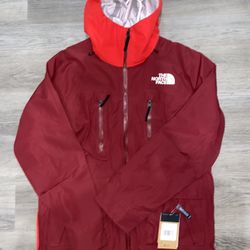 Brand New The North Face Dragline Jacket ‘Dark Red/Red’