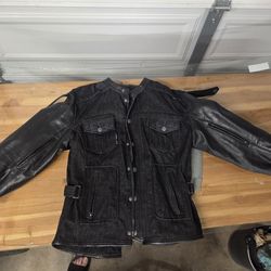 Women Motorcycle Jacket small LIKE NEW