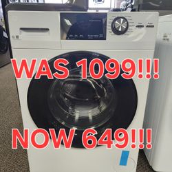 GE 2.4CF WASHER 649! 0 DOWN 0% FINANCING! 1YR WARRANTY! 48HR DELIVERY!