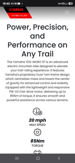 Yamaha YDX Moro Pro