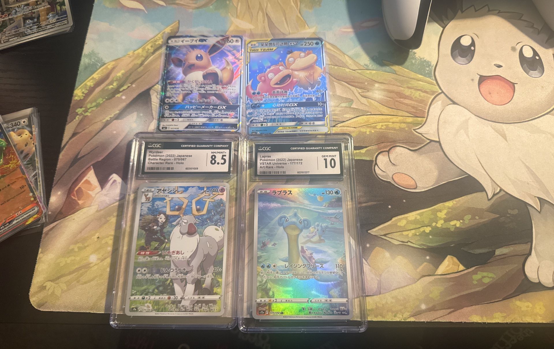 pokemon slabs and cards