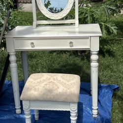 White Vanity