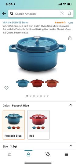 Iron Dutch Oven Non stick Cookware 