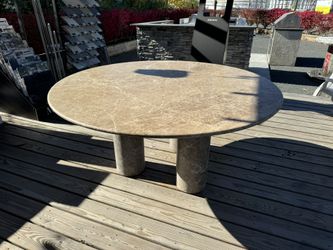 Beautiful Solid Turkish Marble Table 60 Round