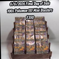 Pokémon 收集啦151 Mini Booster Packs – Chinese Exclusive Sealed