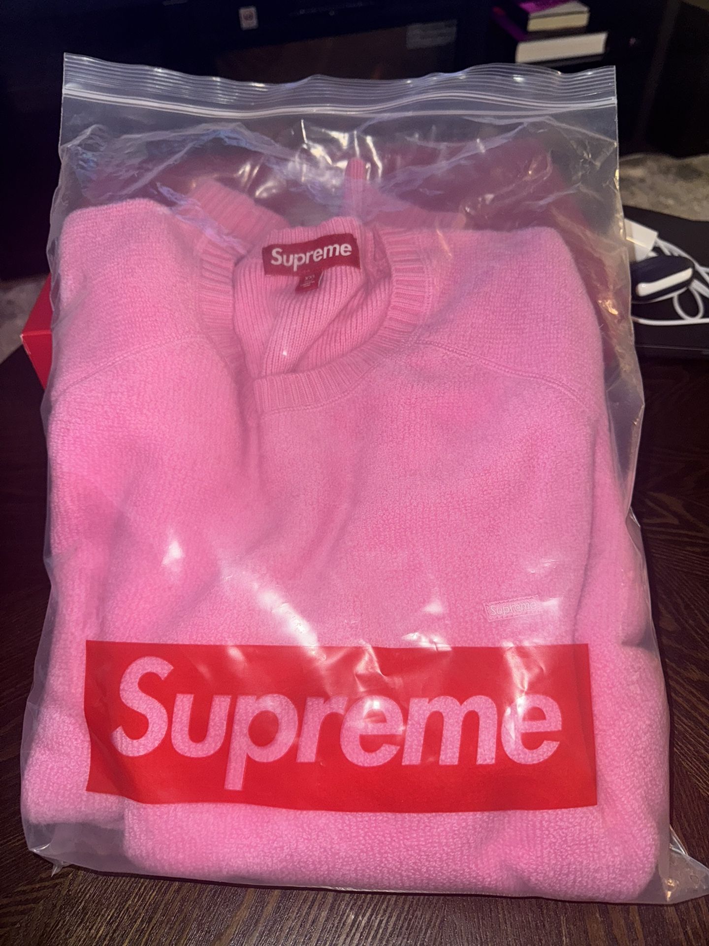 Supreme X Terry Supreme Small Box Logo Sweater