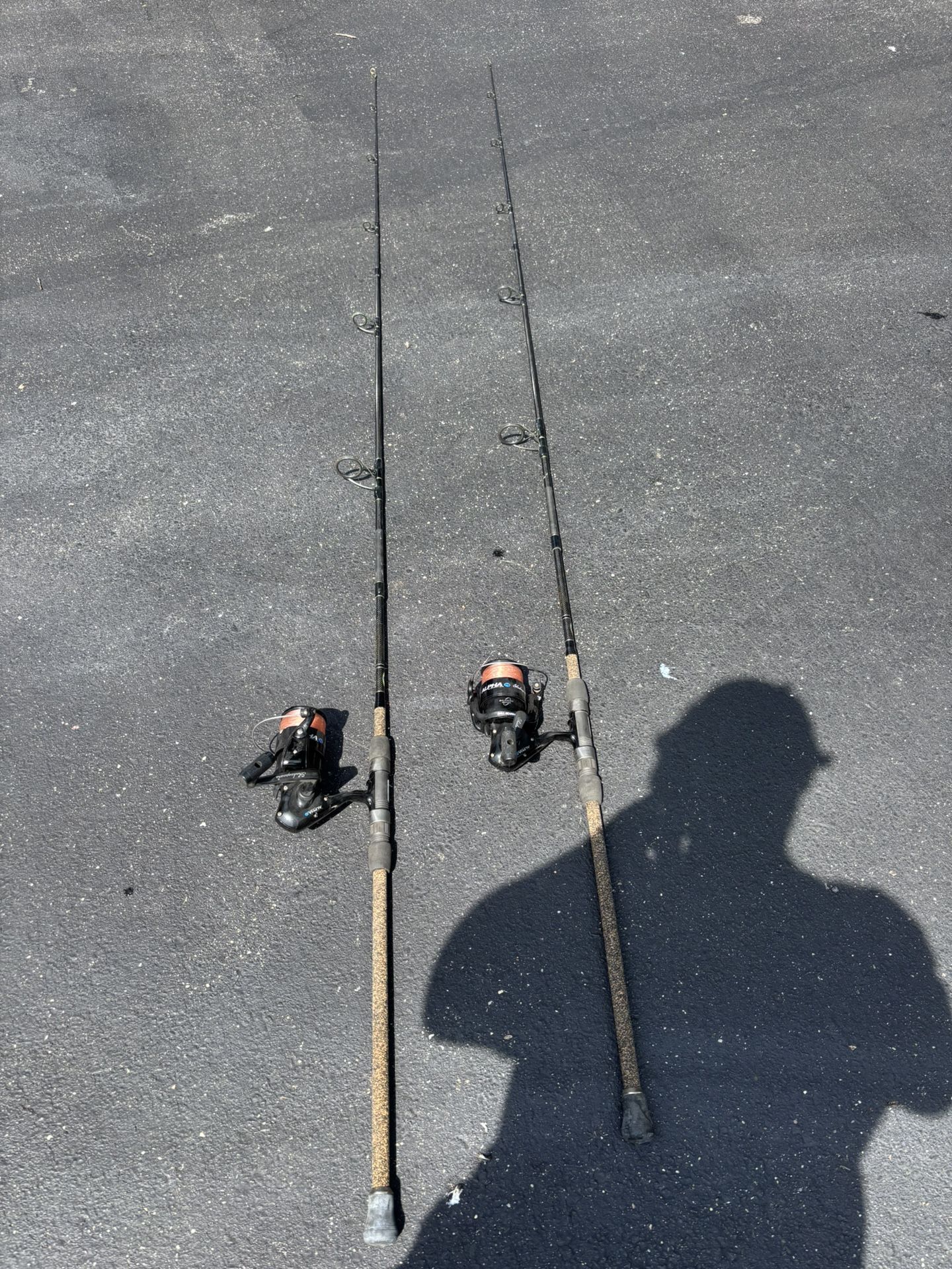 9’ Tsunami Surf Casting Rod With Shakespeare Spinning Reel