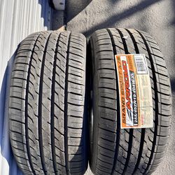 Pair (2) 255 45 19 Arroyo Grand Sport A/S tires