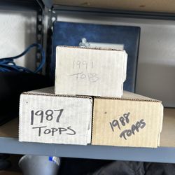 Assorted Baseball Card Sets 