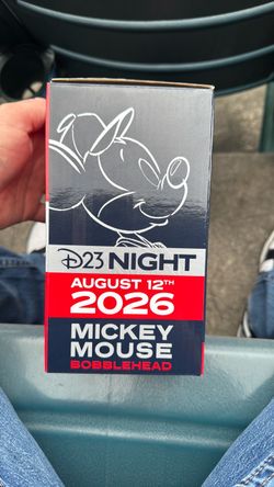 Mickey Bobble head