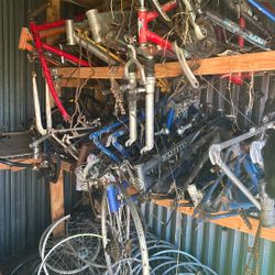 Antique Bikes And Rims 