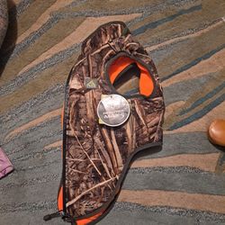 NEW Track And Trail Camouflage Reversible M/L Dog Coat