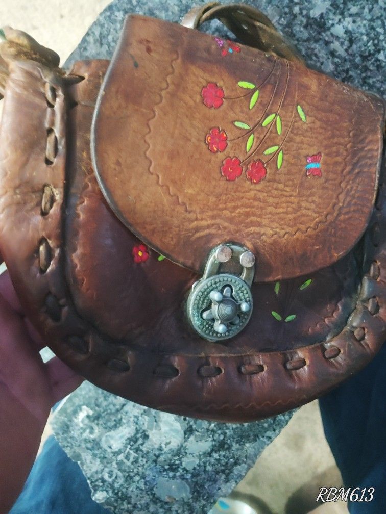Vintage Leather Handbag