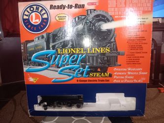 Lionel super set steam electric train set
