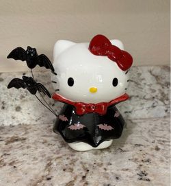 Hello Kitty Halloween Vampire Bat Ceramic