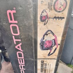 AUGER POWERHEAD WITH 6" DIAMETER BIT