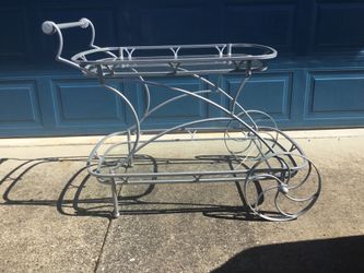Vintage tea cart