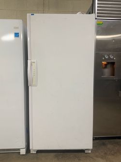 White Upright Freezer