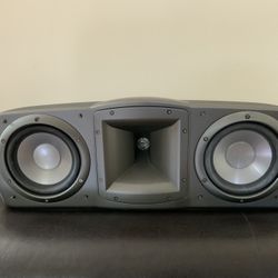 Black Klipsch Center Speaker