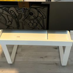 Desk glass top with usp and Bluetooth 