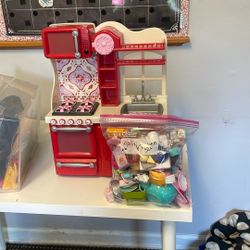 American Girl Doll Kitchen Set 