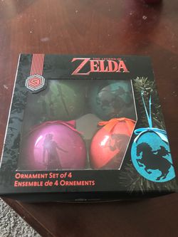 Legend of Zelda Ornaments. New