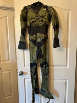 Halo Master Chief Halloween Costume Jumpsuit