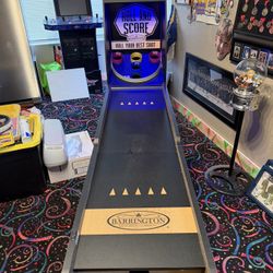 Barrington Skeeball Machine