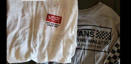 VANS long sleeve size Small Mens