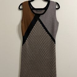 THML Printed Sleeveless Knit Tunic Dress Size Medium