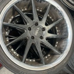 20”. Used Staggered 5x120.   $1000