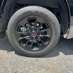 2022 Toyota Tundra TRD Wheels 18”