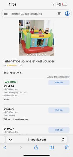 Fisher Price Bouncy House/ Jumper