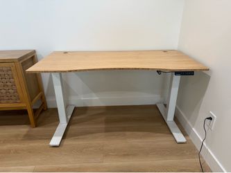 Motorized Wooden Standing Desk