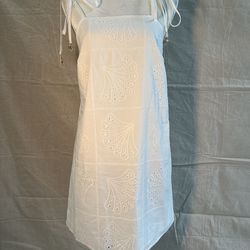 Maude club white mini dress