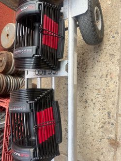 Power lock adjustable dumbbells