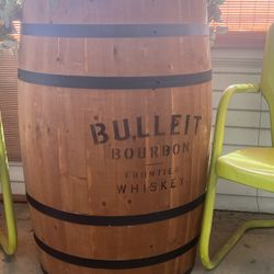Bulleit Bourbon Barrel Display 