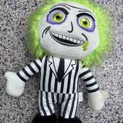 Beetle Juice Plush Dog Toy 