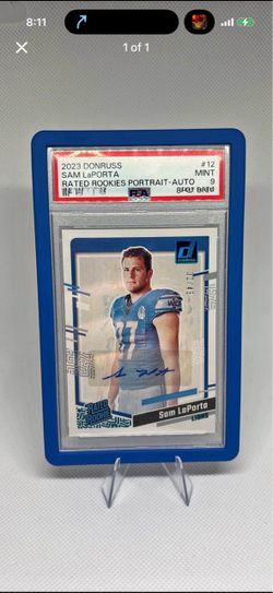 Sam Laporta rookie auto /49 PSA 9