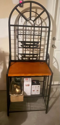 Sturdy Cast Iron Baker’s Rack